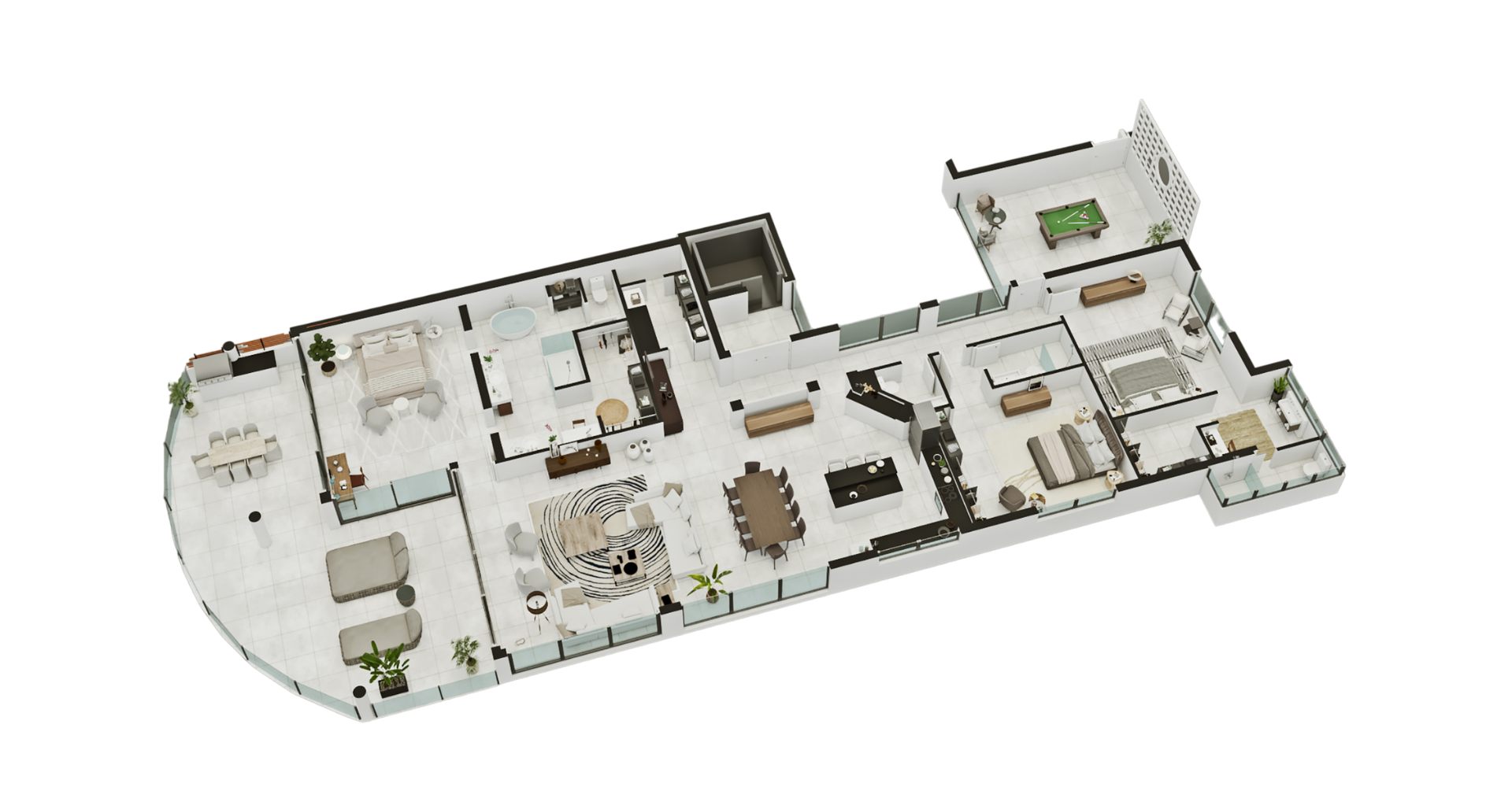 Serrana Residence 401, High Floor Corner Unit